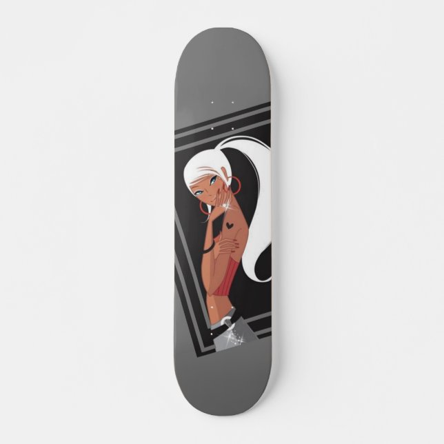 Quadro de skate da PortraGirl (Frente)