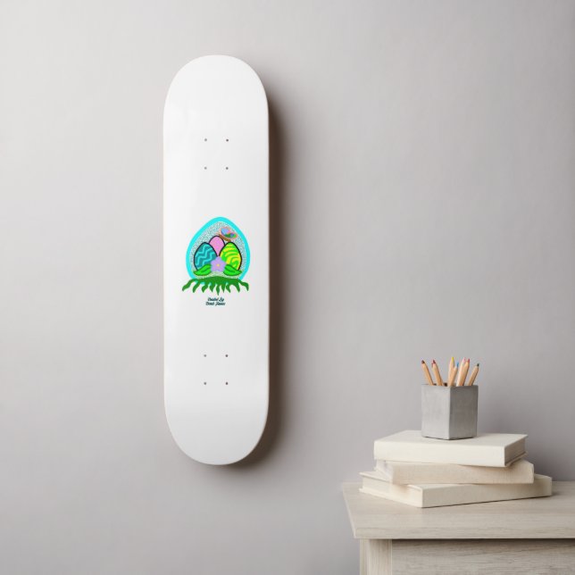 Quadro de skate delicioso de ovos de páscoa (Arte de parede)
