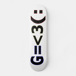 Quadro de Skate Paz e Felicidade