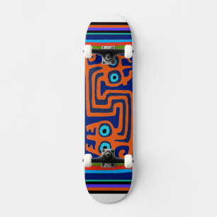 Quadro de Skateboard Tribal Inca