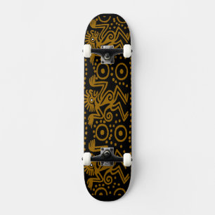 Quadro de Skateboard Tribal Inca