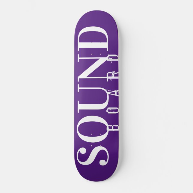 QUADRO DE SOM Skateboard (Frente)