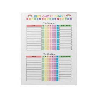 Quadro de Tarefas Bloco de Notas Personalizado par