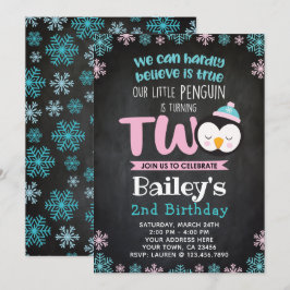 Quadro do convite do segundo aniversário do