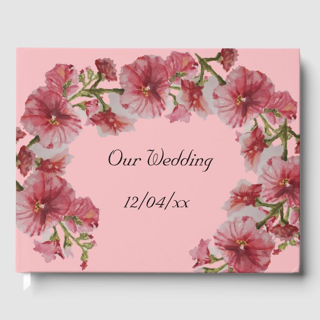 Quadro do Livro de Visitas Holyhock (Frente)