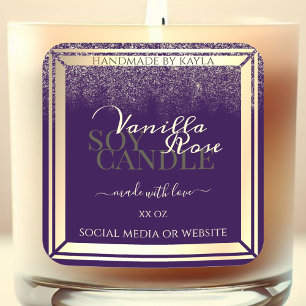 Quadro Dourado de etiquetas de embalagem de produt