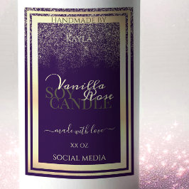 Quadro Dourado de etiquetas de empacotamento de pr