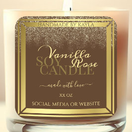 Quadro Dourado de Etiquetas de Encapsulamento de P