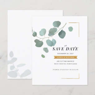 Quadro Dourado Eucalyptus Faux Orçamento Salvar D