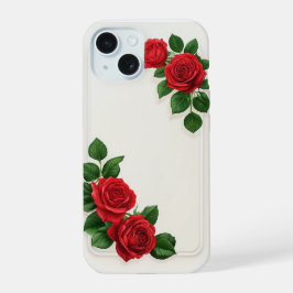 Quadro Floral de Rosa vermelha Elegante
