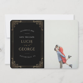 Quadro Ornamental Mínimo Moderno Salve a Data