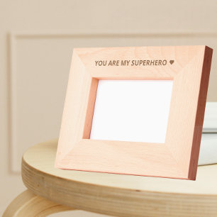 Quadro personalizado de super-herói - presente do