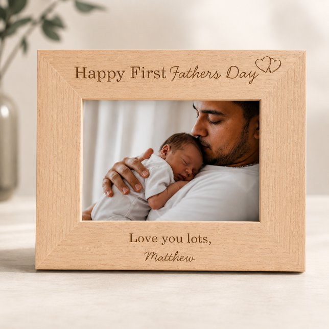 Quadro Personalizado Feliz Primeiro Dia dos Pais (Criador carregado)