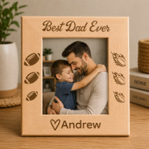 Quadro Personalizado Melhor Pai de Todos os Tempos