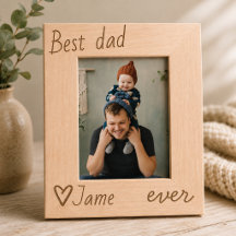Quadro Personalizado Melhor Pai do Mundo