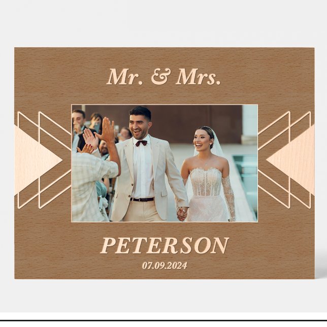 Quadros de Madeira Personalizados Geométricos Nome (Criador carregado)