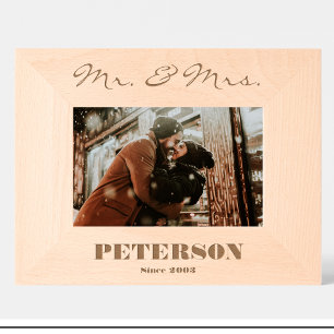 Quadros de madeira personalizados para casais Mr M