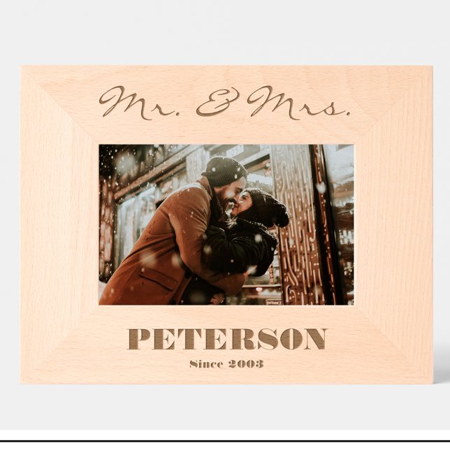 Quadros de madeira personalizados para casais Mr M (Criador carregado)