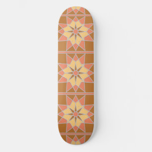 Quadros de skate de padrão mosaico