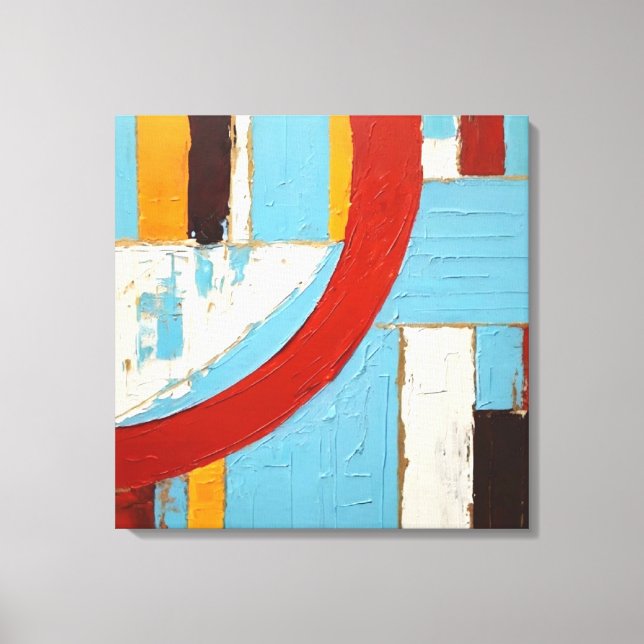 Quadros Decorativos em Canvas A Dança das Ondas (Frente)