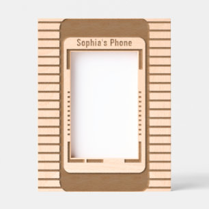 Quadros gravados com Design de smartphone