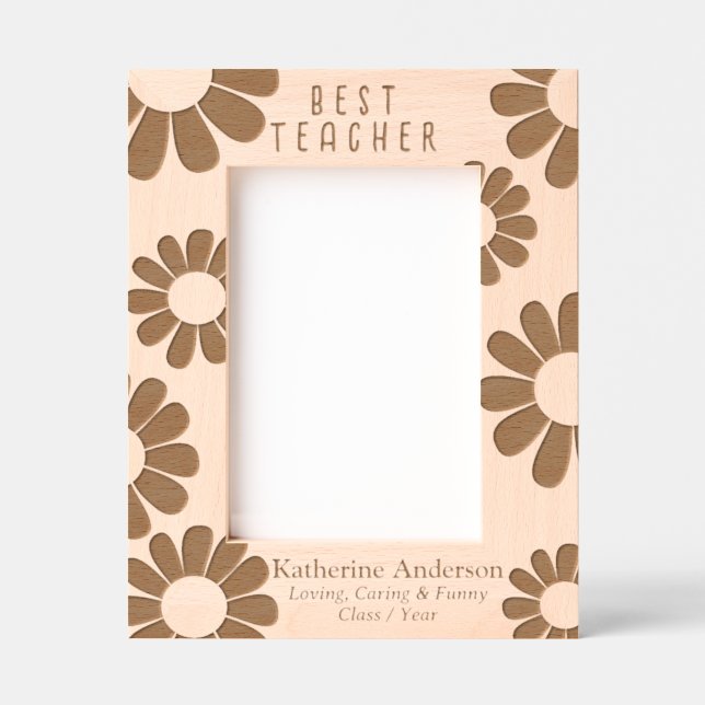 Quadros Gravados Melhor Professora Daisy (Front)