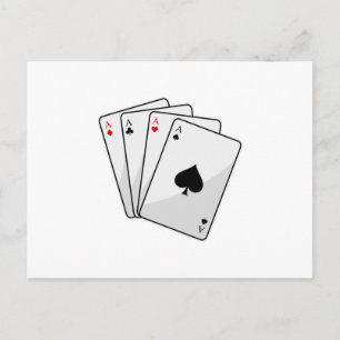 Quadruplets Aces Cartões de pôquer