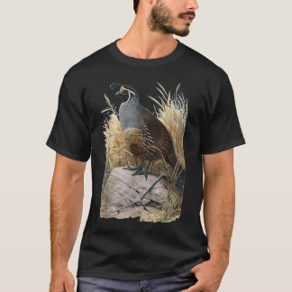Quail California - Camisa de Passarinho da Camada