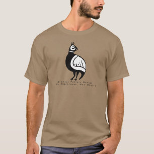 Quail, Mimbres Design de Bateria T-Shirt