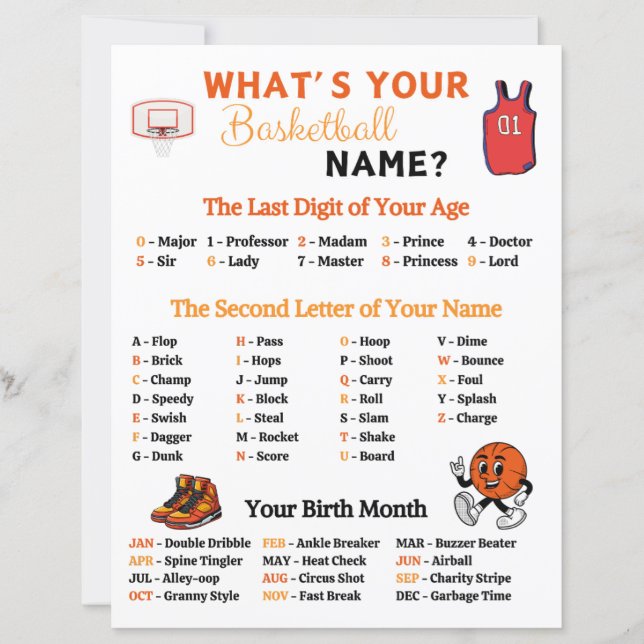 Qual é o seu jogo de basquete? (Frente)