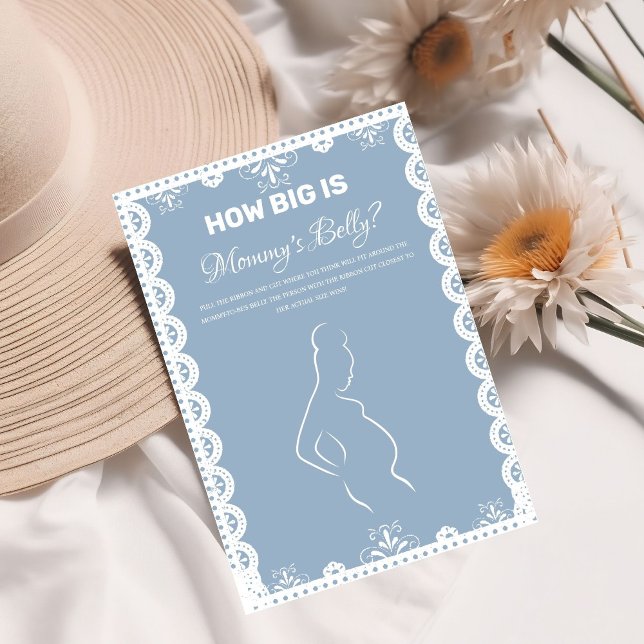 Qual é o tamanho do cartão de jogo mys Belly Chá d (Criador carregado)