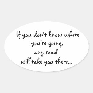 Qualquer autocolante de estrada