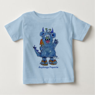 Qualquer Coisa Enche Engraçado Monstro Camisa