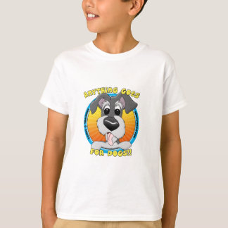 Qualquer Coisa Vale para Camiseta de Cachorro