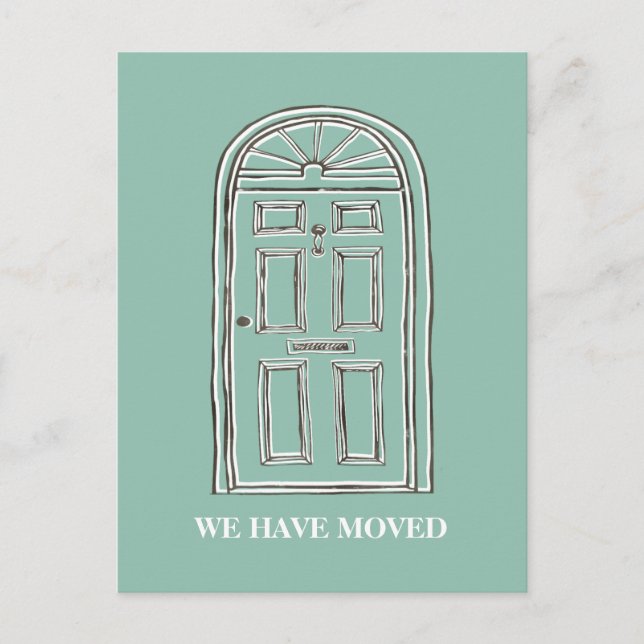 QUALQUER COR - Cartão Postal de Anúncio de Porta M (Frente)