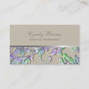 Qualquer cor com o Cartão de visita de máscara col