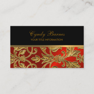 Qualquer cor com o Cartão de visita Dourado do Dam