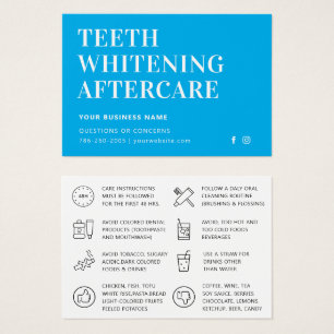 Qualquer Dente Colorido Relaxando Instruções de Cu
