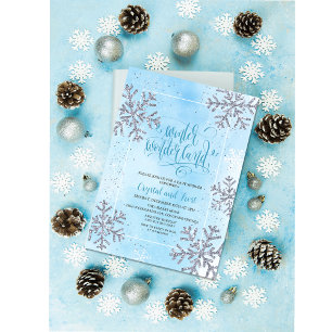 QUALQUER EVENTO - Convite Somente para Winter Wond