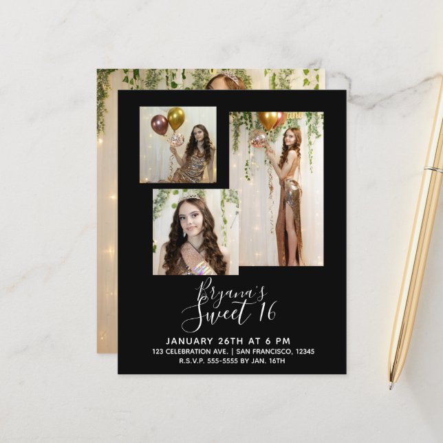 Qualquer Foto Mínima de 16 Partidos Colorido Moder (Frente/Verso In Situ)