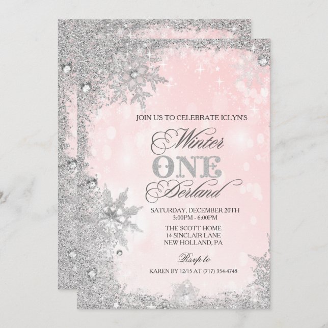 QUALQUER IDADE - Convite de Aniversário de Férias  (Frente/Verso)