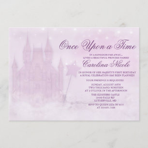 QUALQUER IDADE - Convite de Aniversário do Castelo