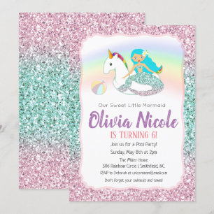 QUALQUER IDADE - Convite de Aniversário para a Gl