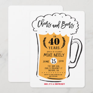 QUALQUER IDADE - Convite de Aniversário para Boer