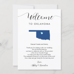 Qualquer Itinerário de Boas-vindas de Oklahoma de 