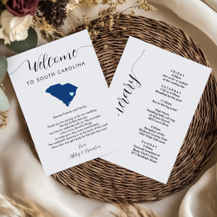 Qualquer Itinerário de Boas-vindas do Casamento da