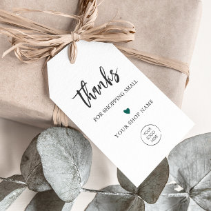 Qualquer Obrigado colorido para Comprar etiqueta p