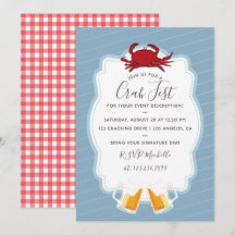 Qualquer ocasião, Convite de festas de festas de c