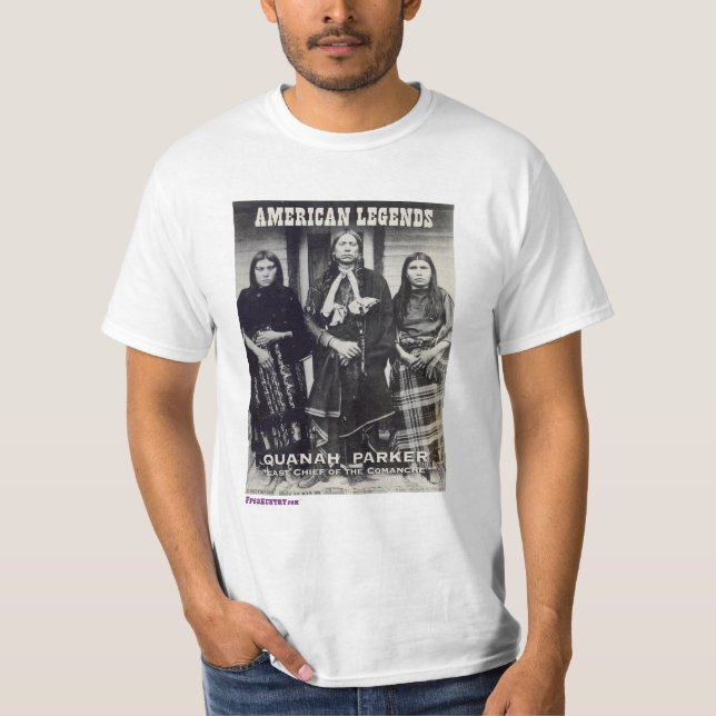 Quanah Parker Valor T-Shirt (Frente)