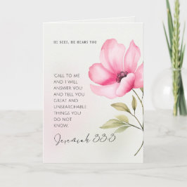 Quando a vida se sente esmagadora - cartão de enco